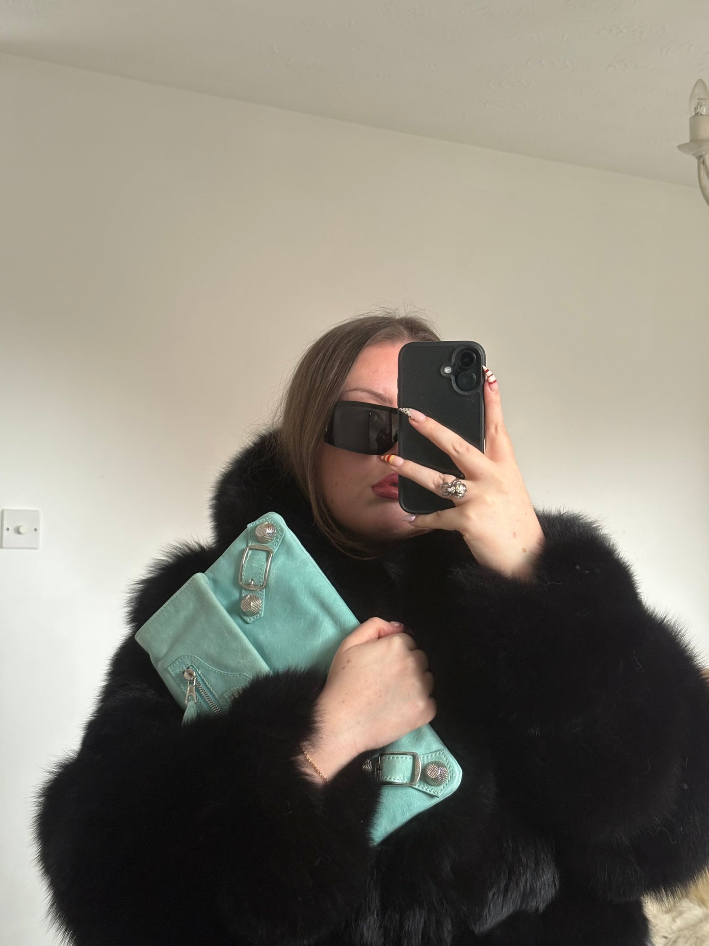 Balenciaga Giant Envelope Clutch Bag