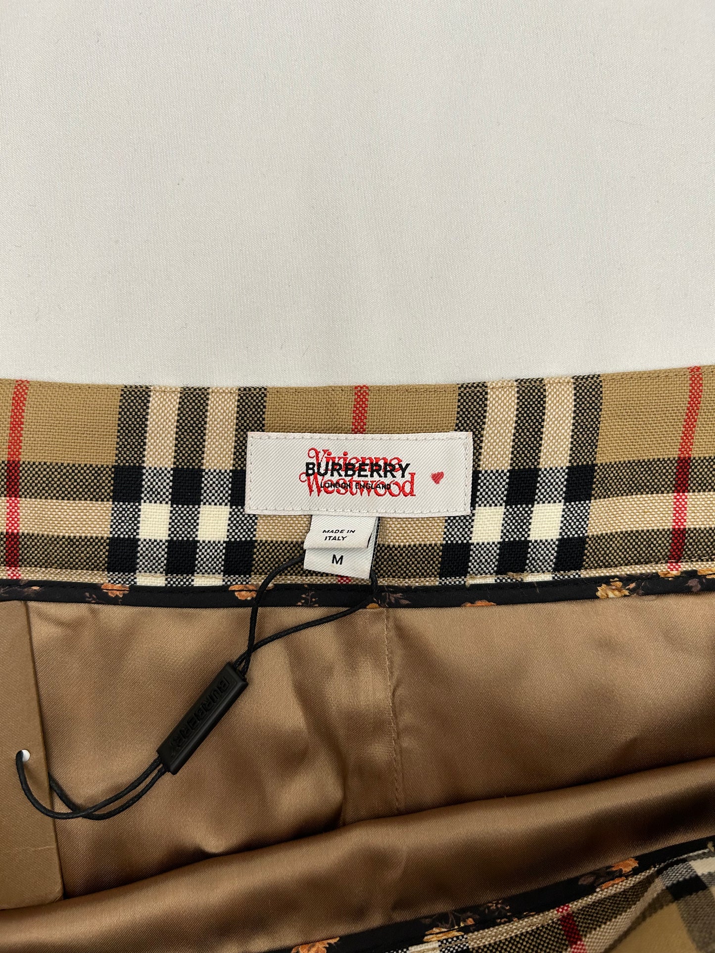 Burberry x Vivienne Westwood Micro Mini Skirt