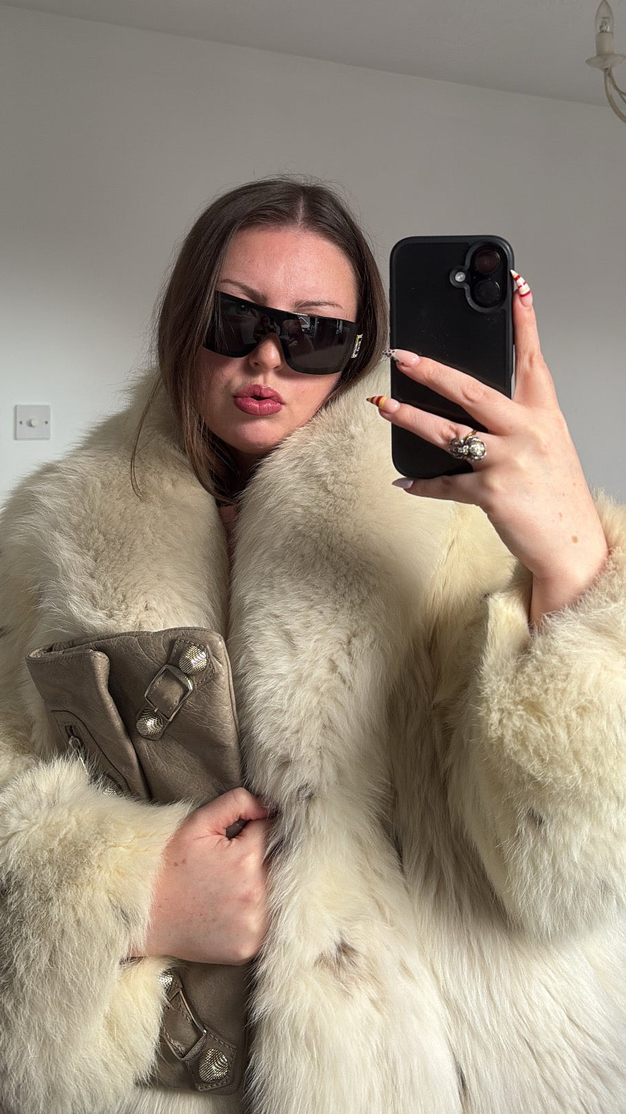 Balenciaga Giant Envelope Clutch Bag