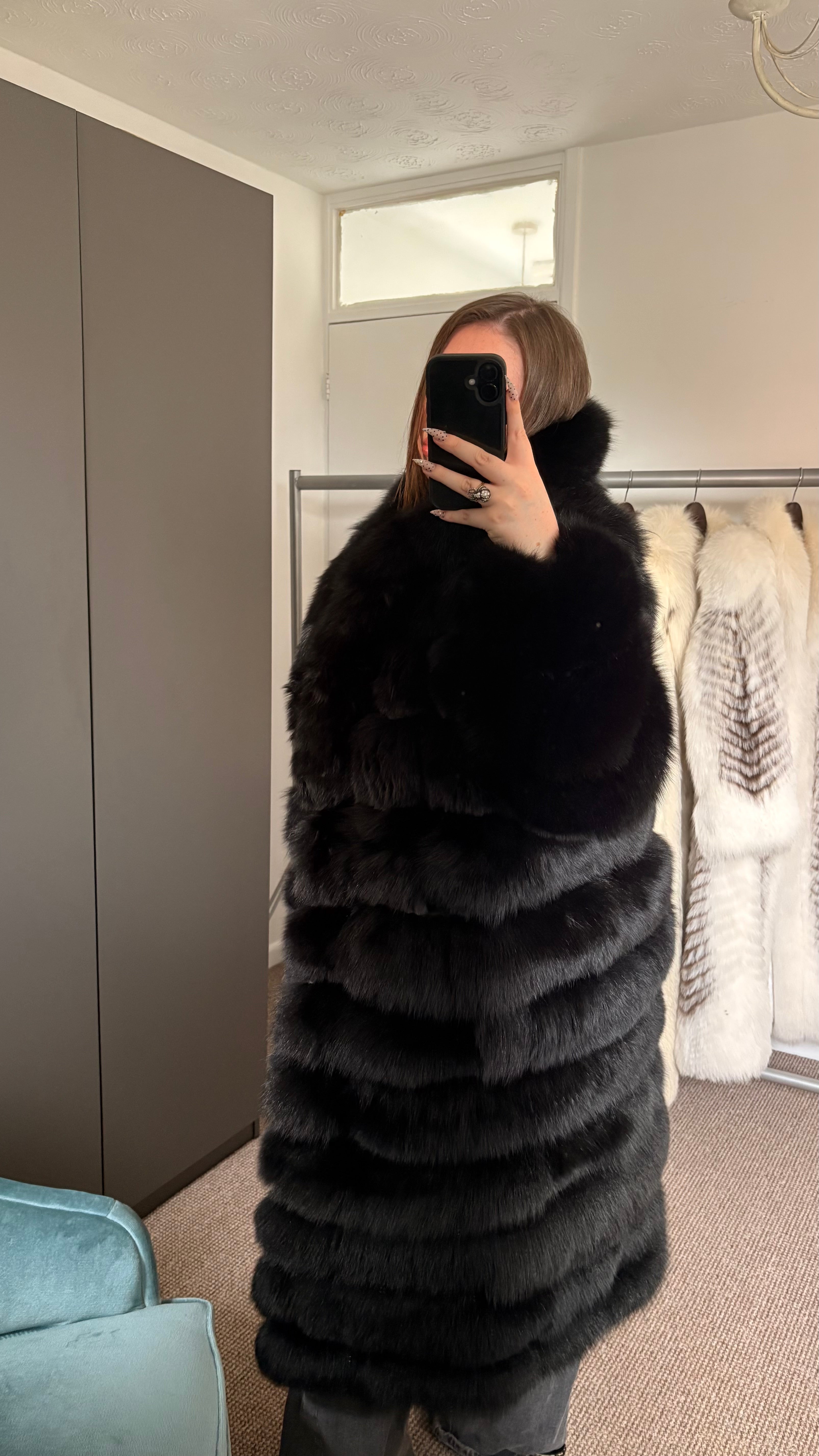 Vintage Fox Fur Coat