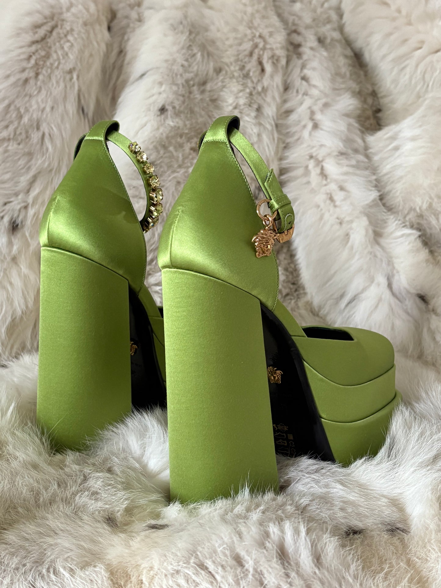 Versace Medusa Heels