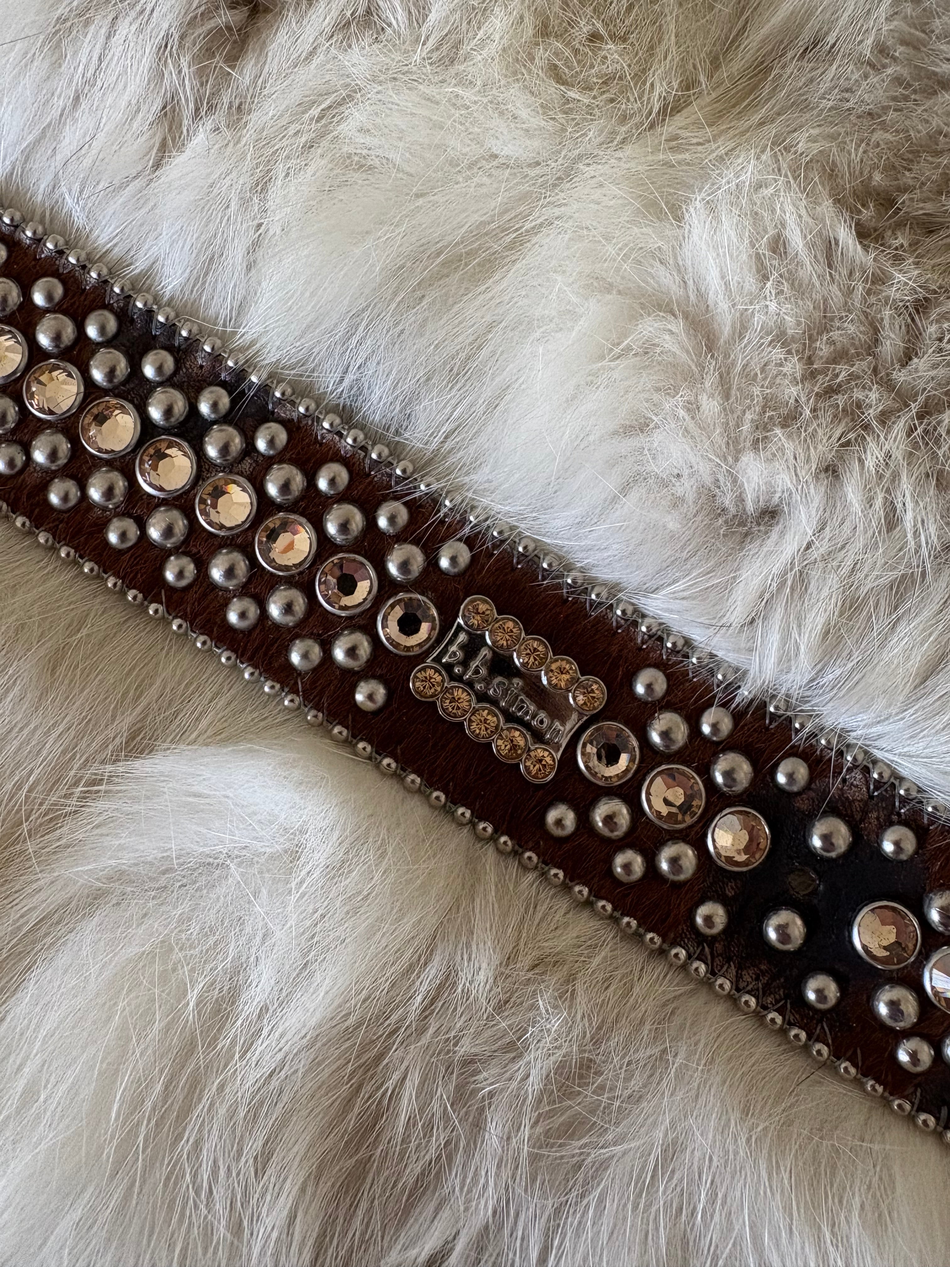 B.B Simon vintage belt