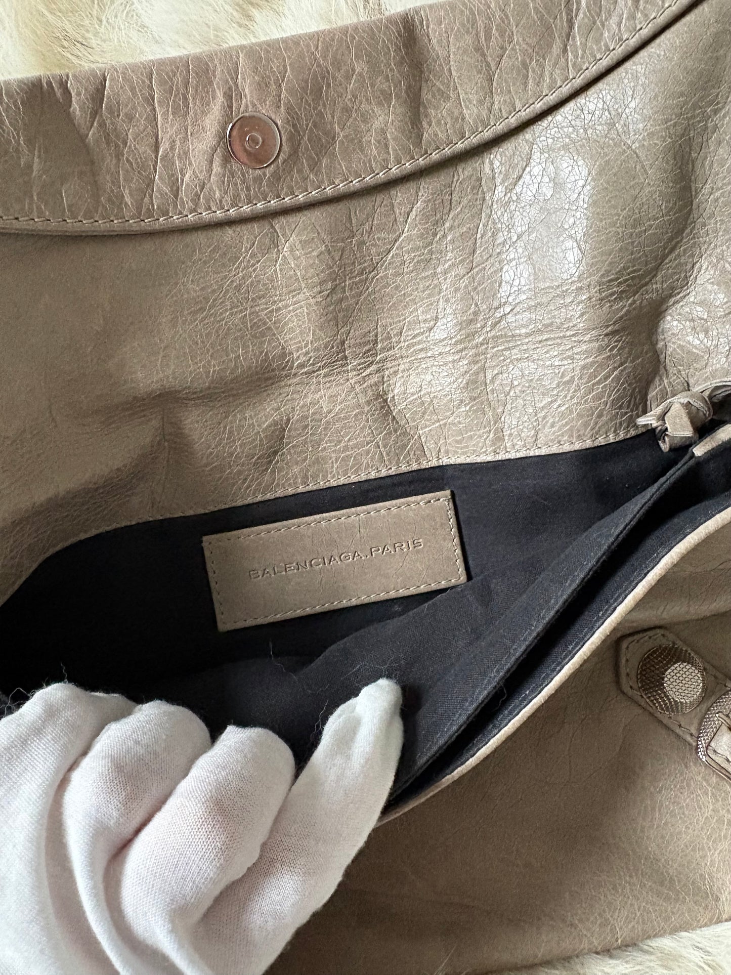 Balenciaga Giant Envelope Clutch Bag