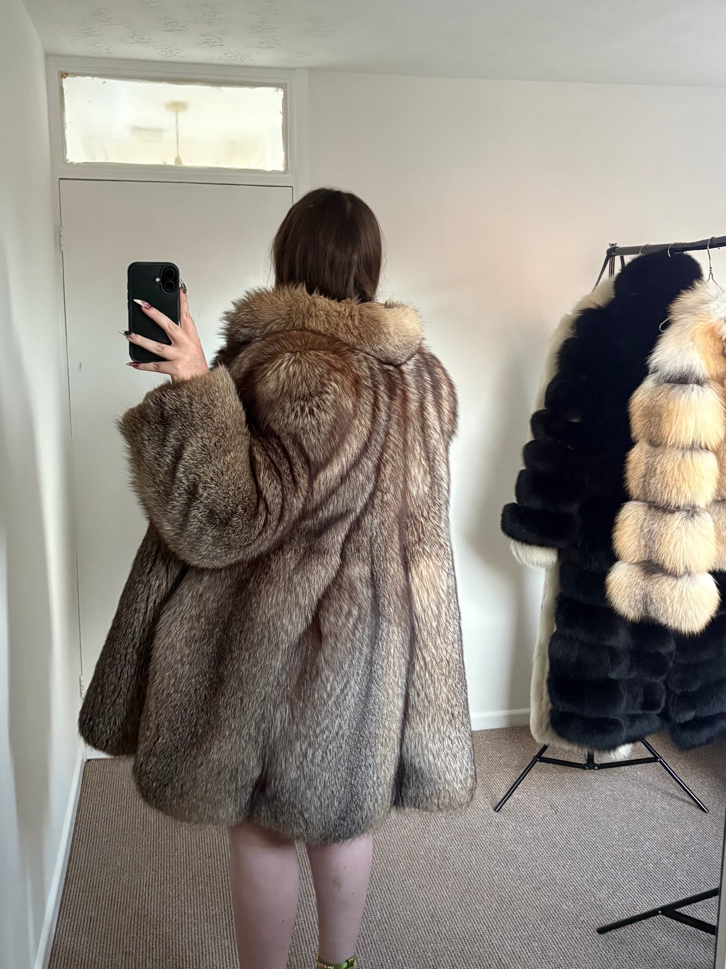 Vintage Fox Fur Coat