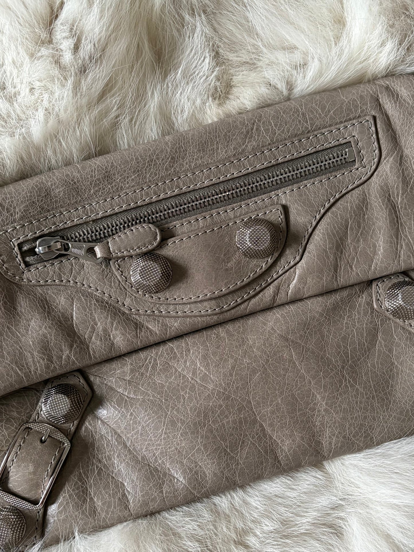 Balenciaga Giant Envelope Clutch Bag