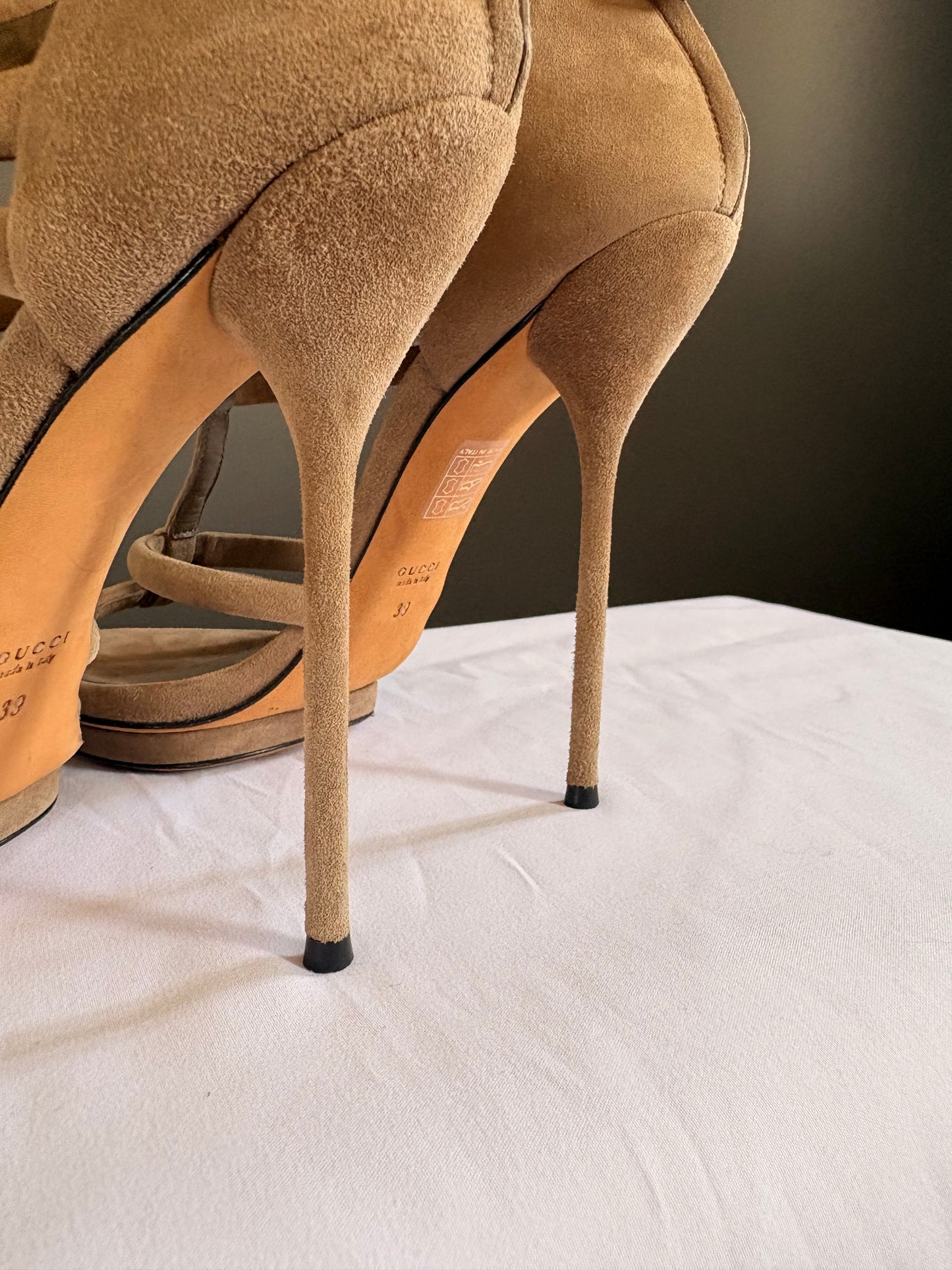 Gucci Mink Fur Heels