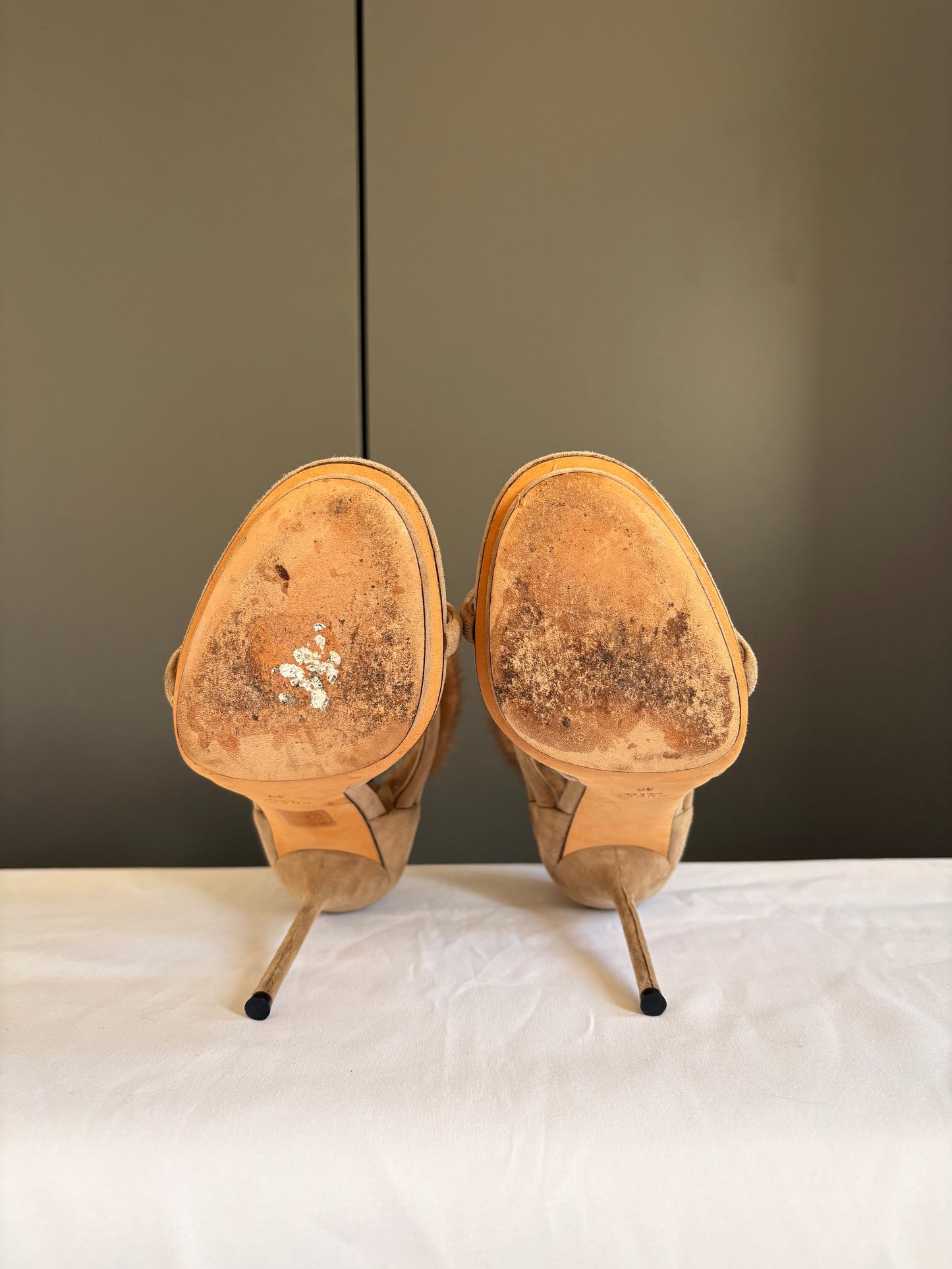 Gucci Mink Fur Heels