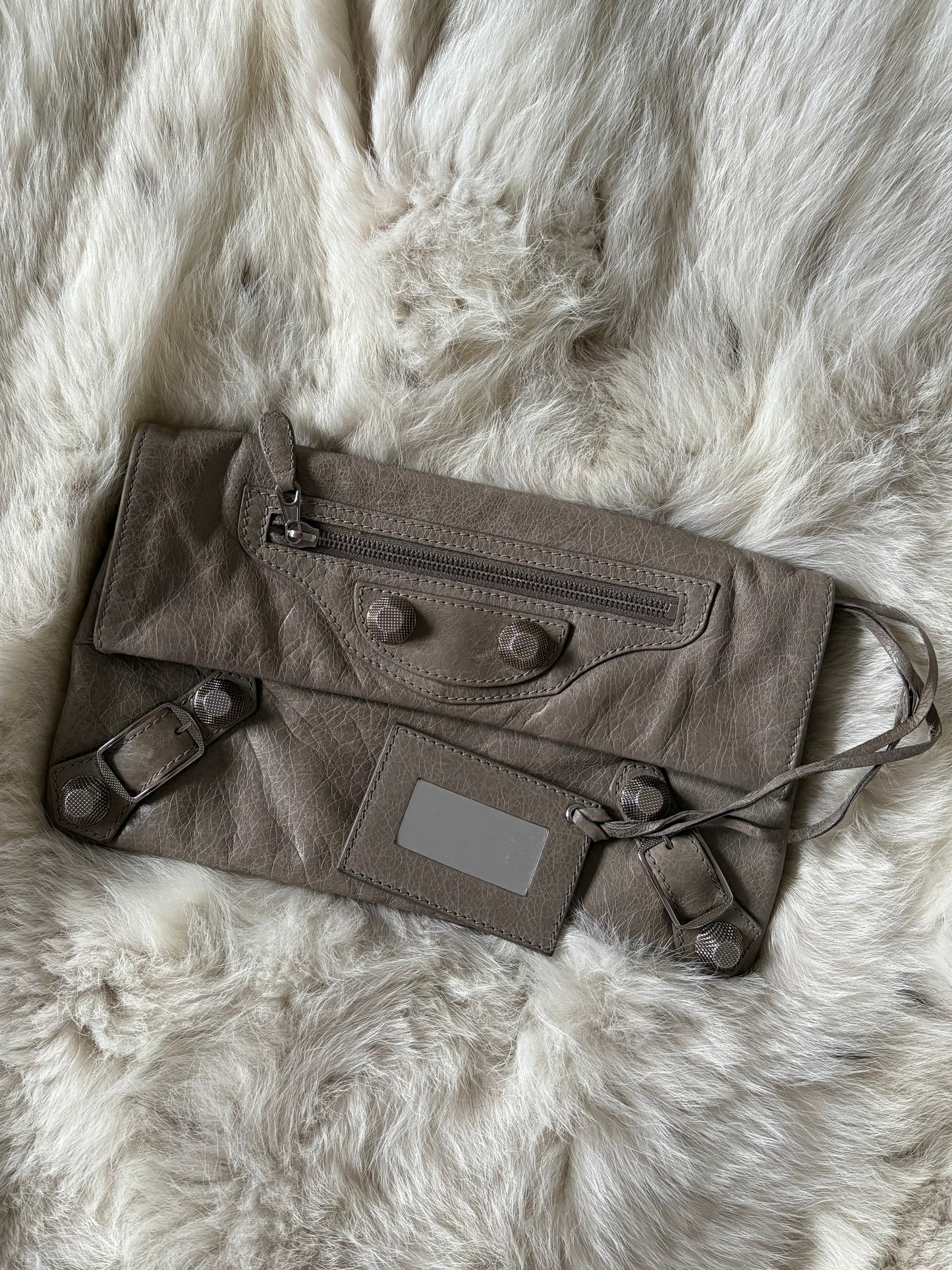Balenciaga Giant Envelope Clutch Bag
