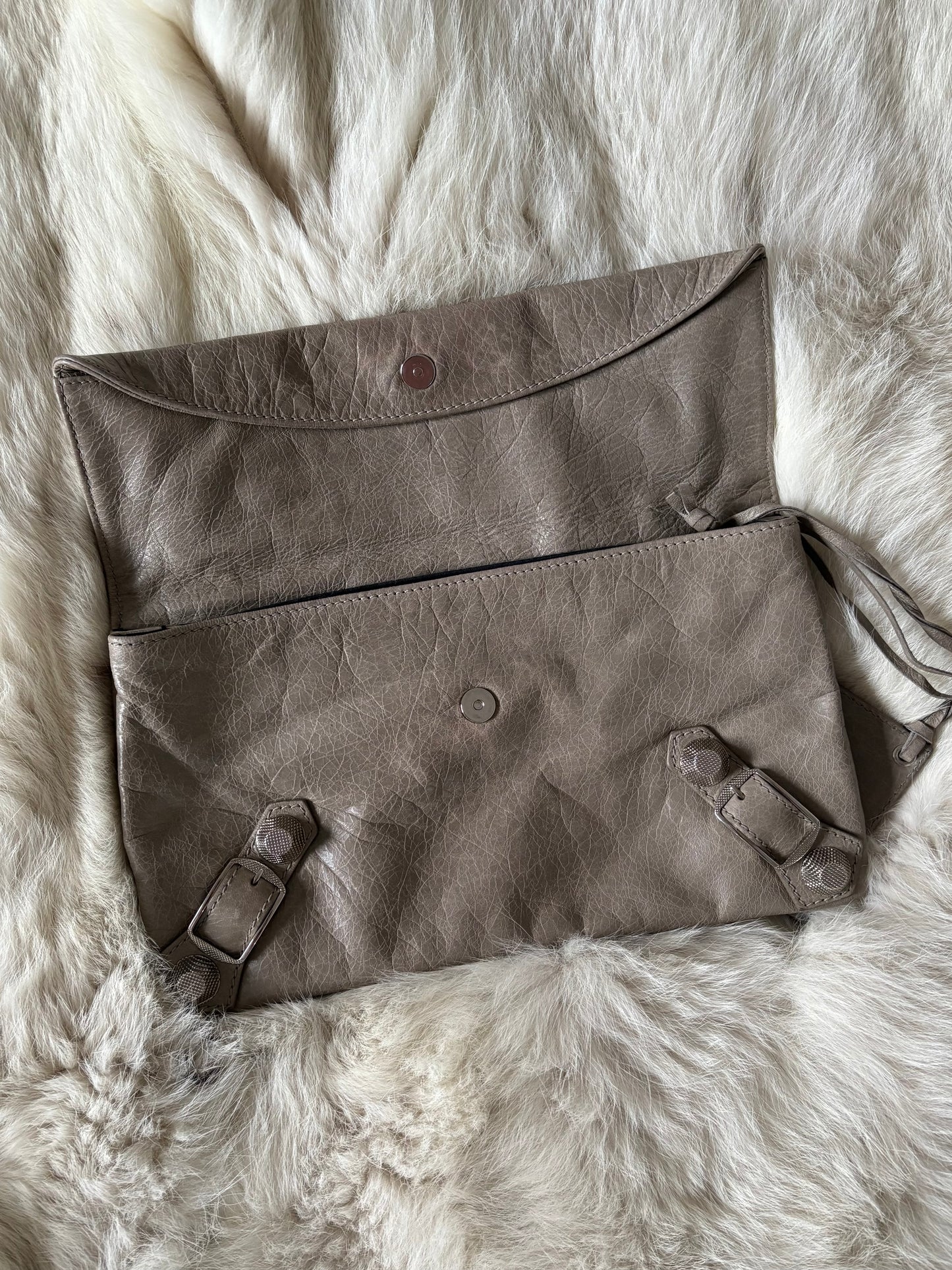 Balenciaga Giant Envelope Clutch Bag