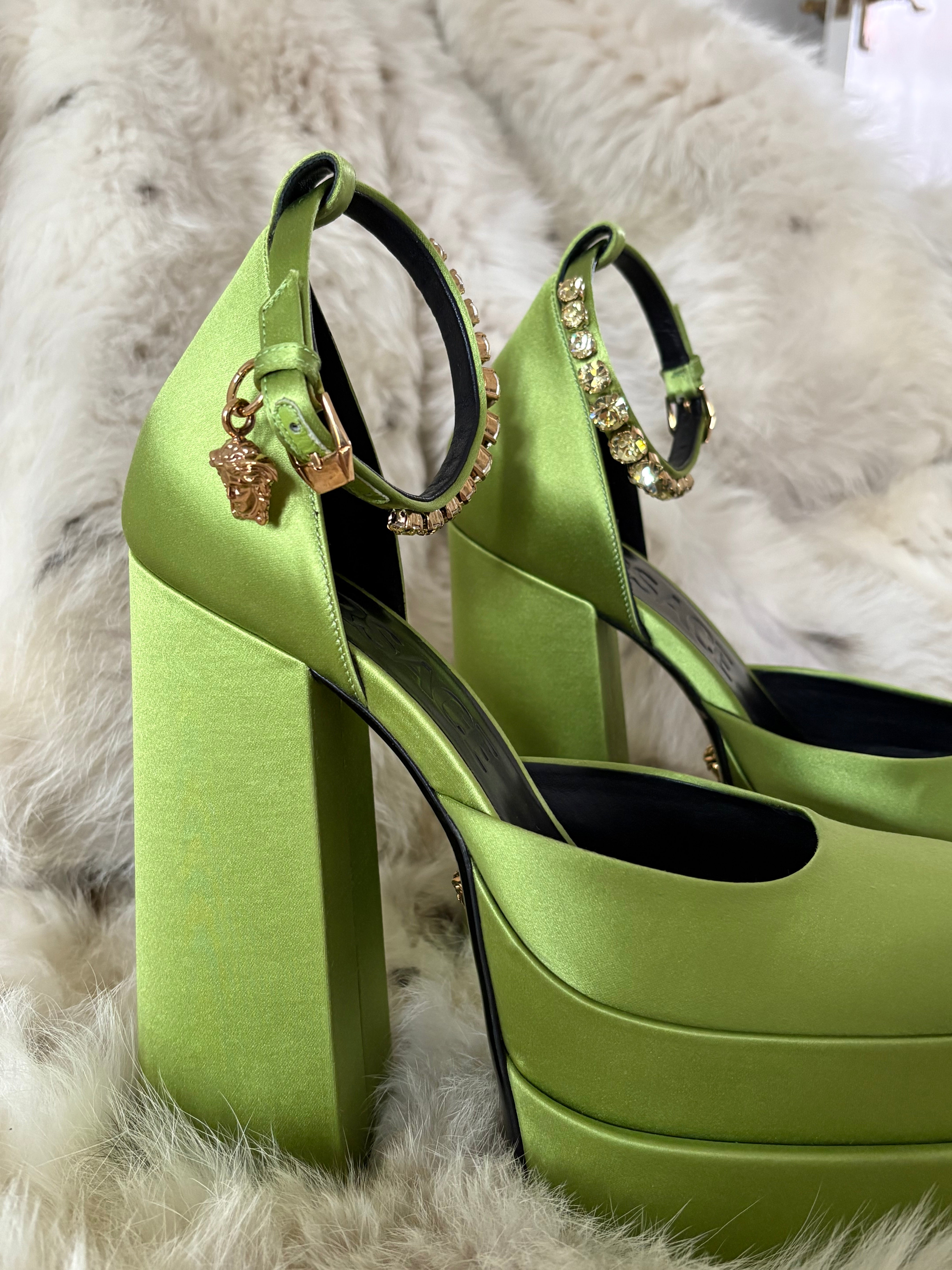 Versace Medusa Heels