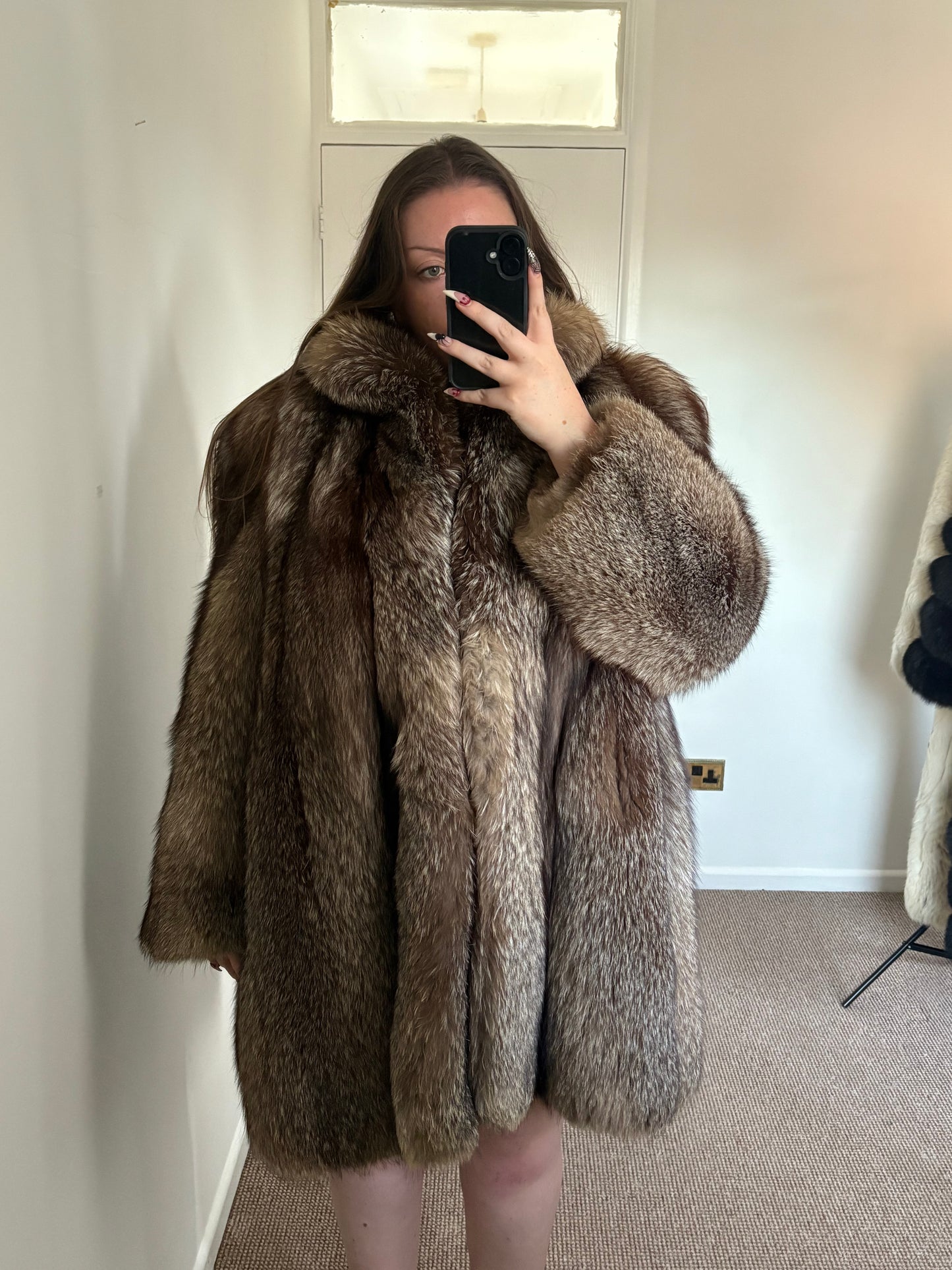 Vintage Fox Fur Coat
