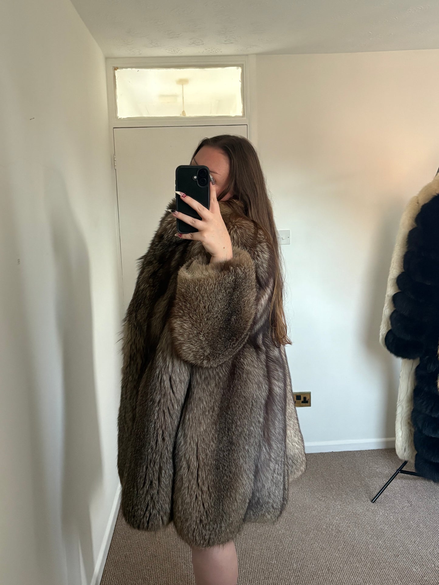 Vintage Fox Fur Coat
