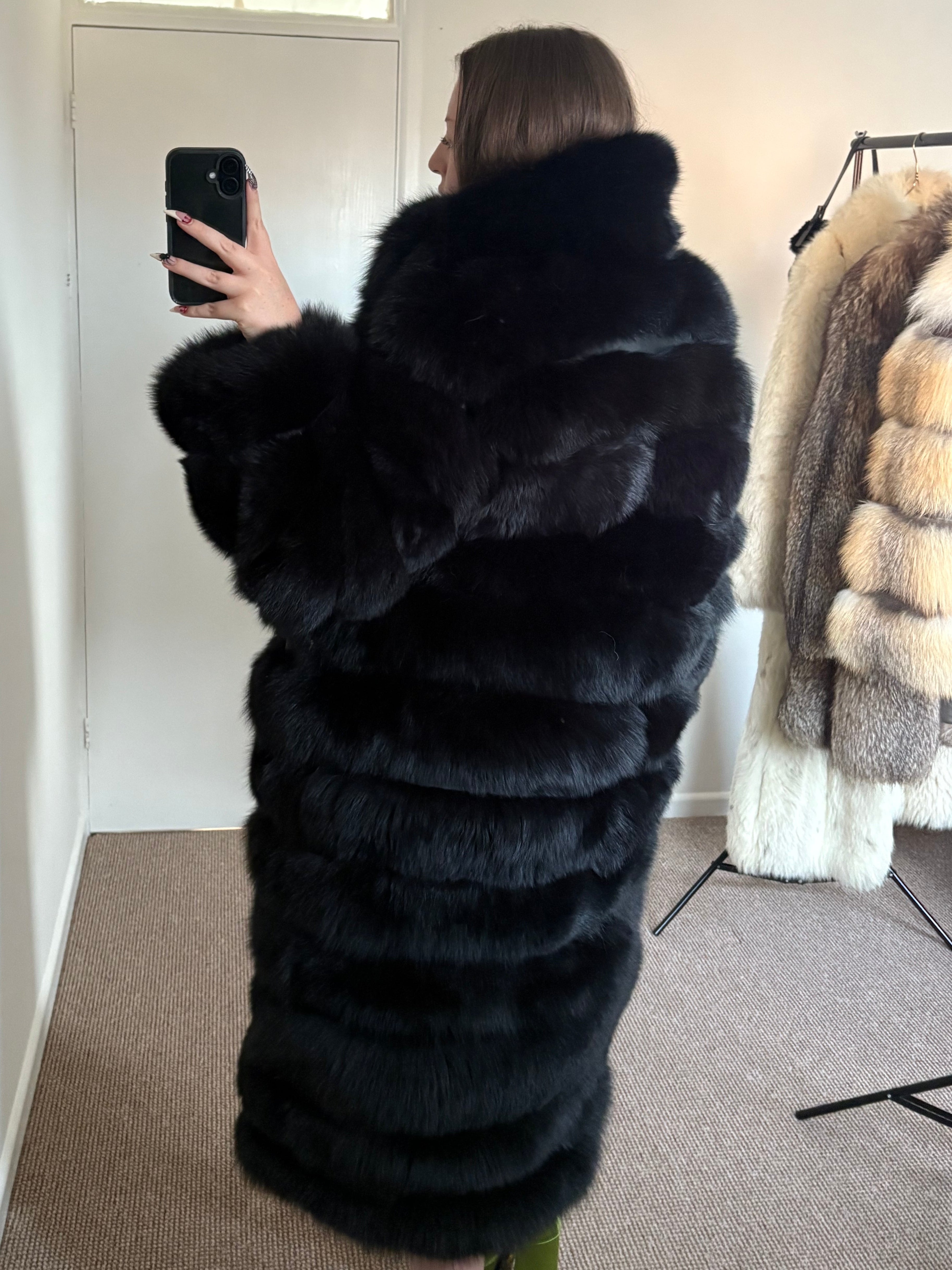 Vintage Fox Fur Coat