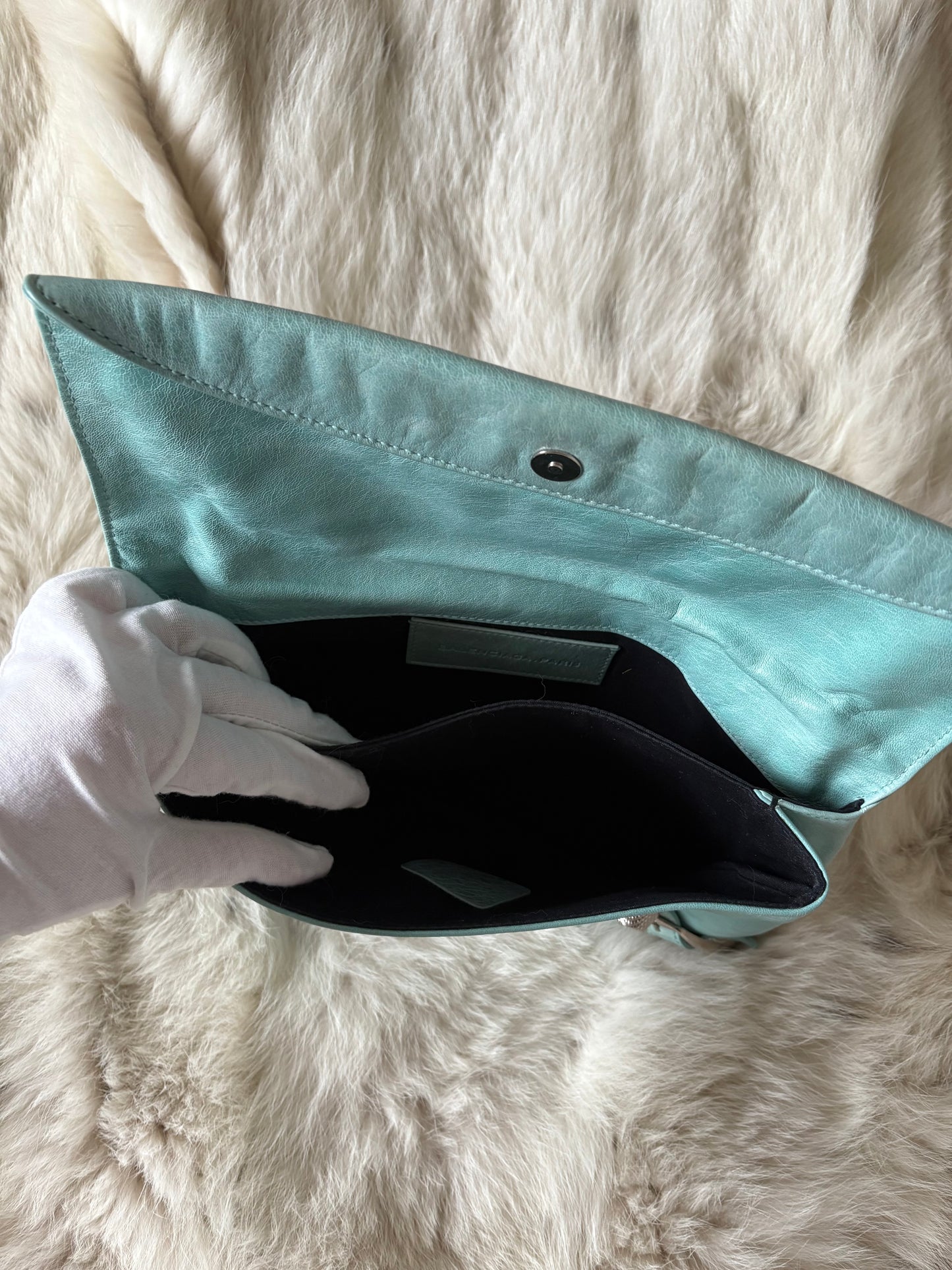 Balenciaga Giant Envelope Clutch Bag