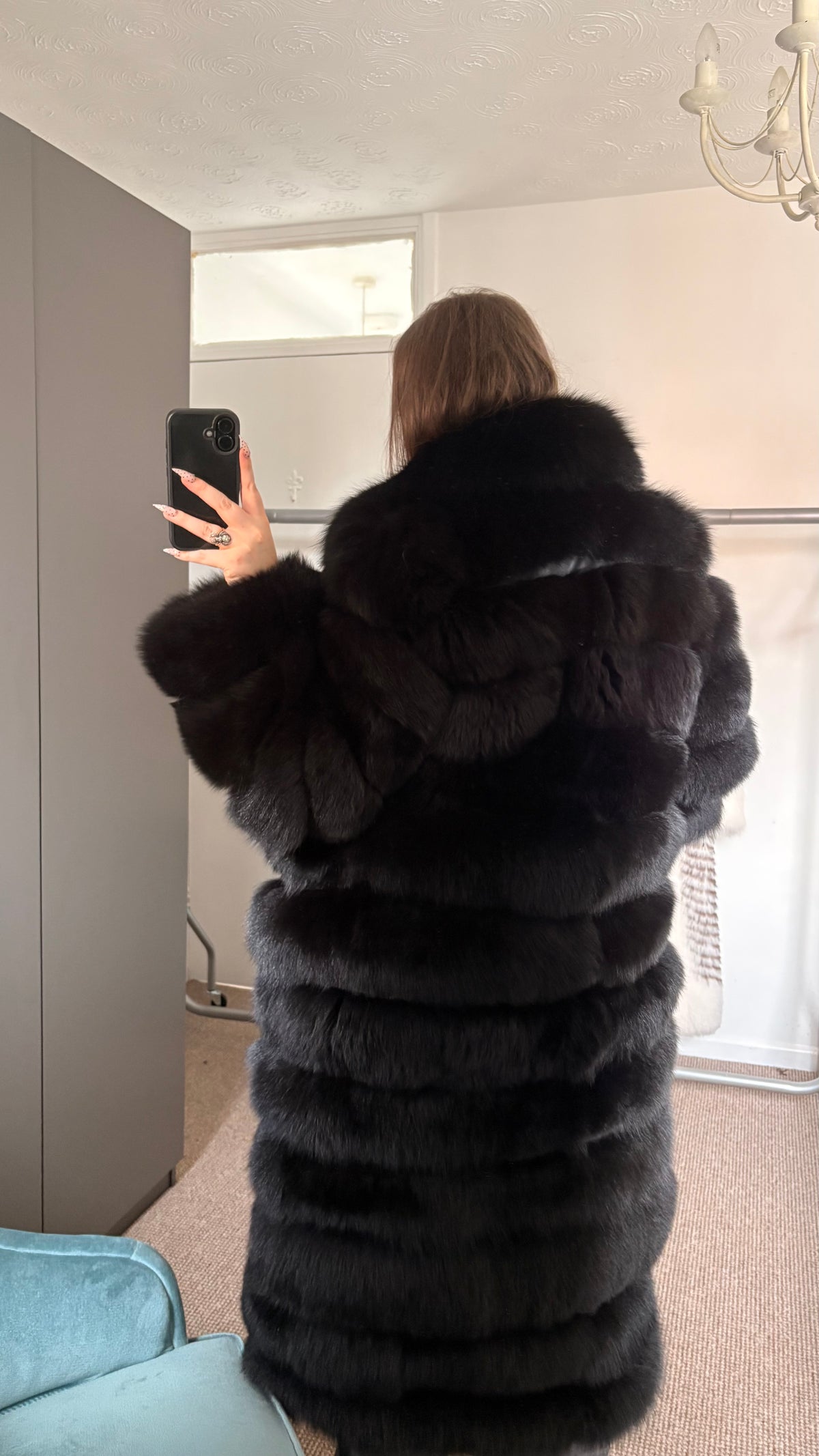 Vintage Fox Fur Coat