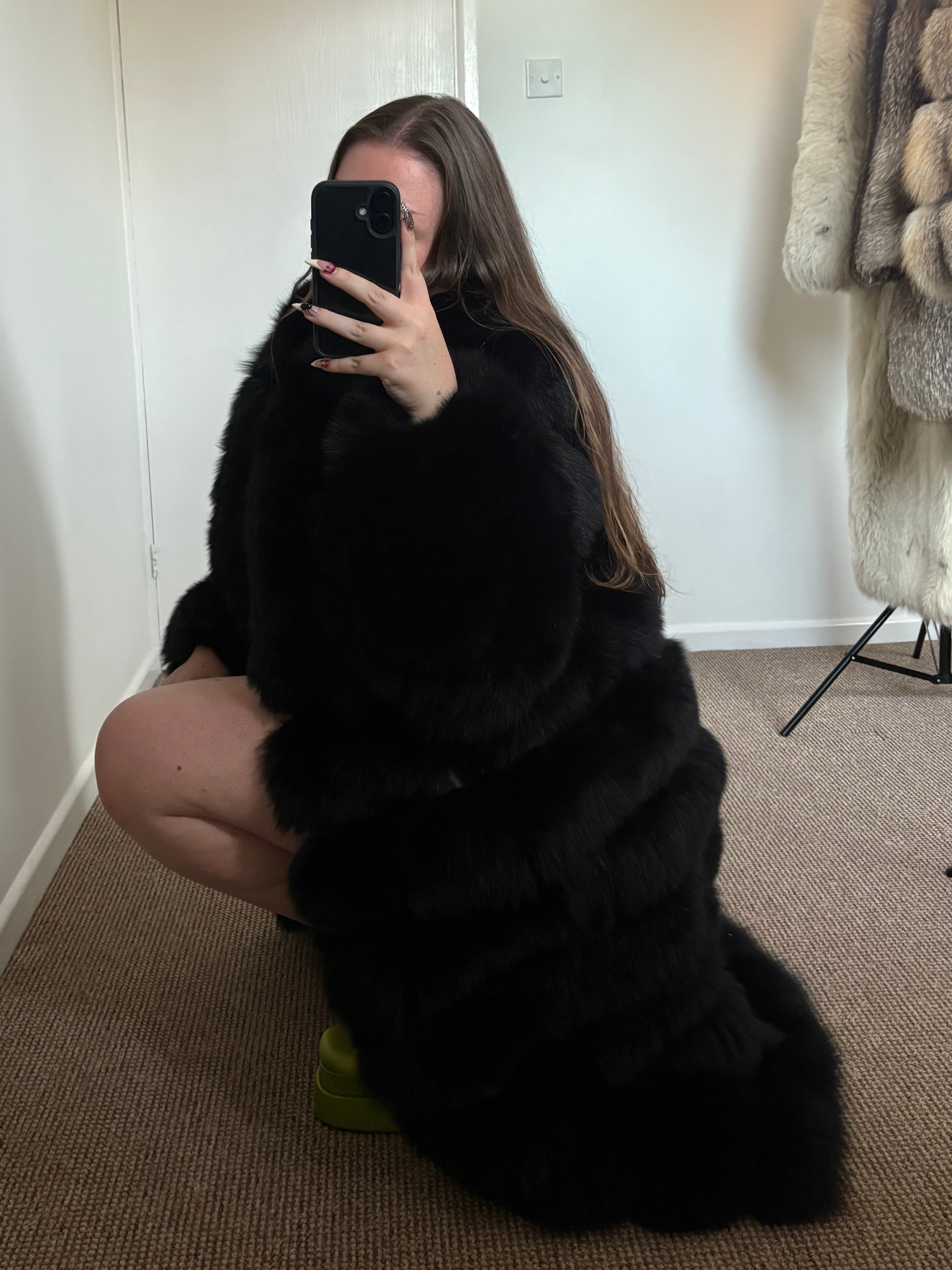 Vintage Fox Fur Coat