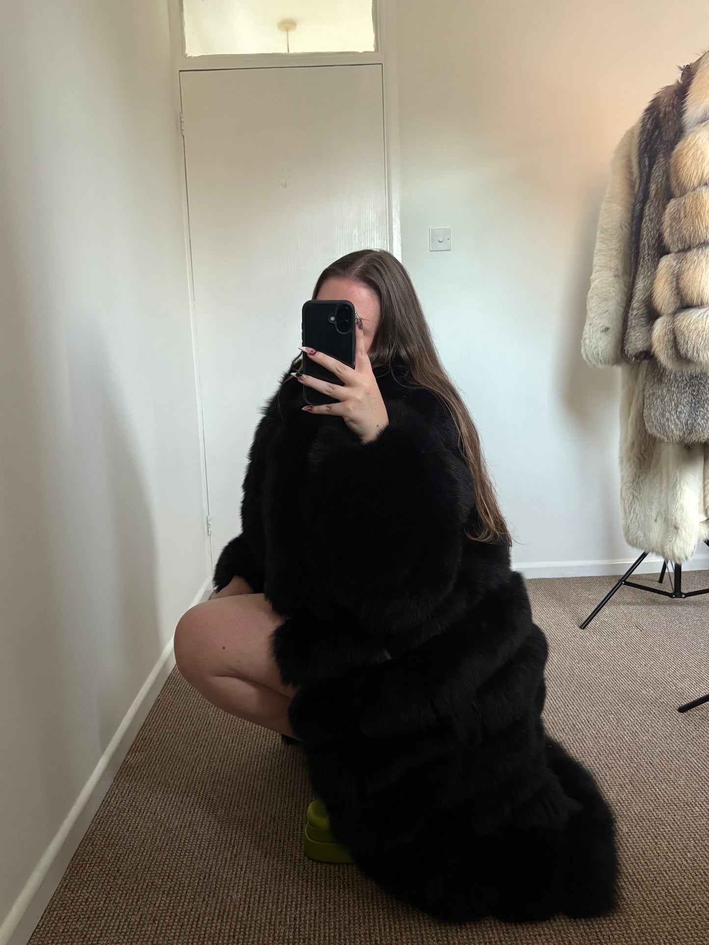 Vintage Fox Fur Coat