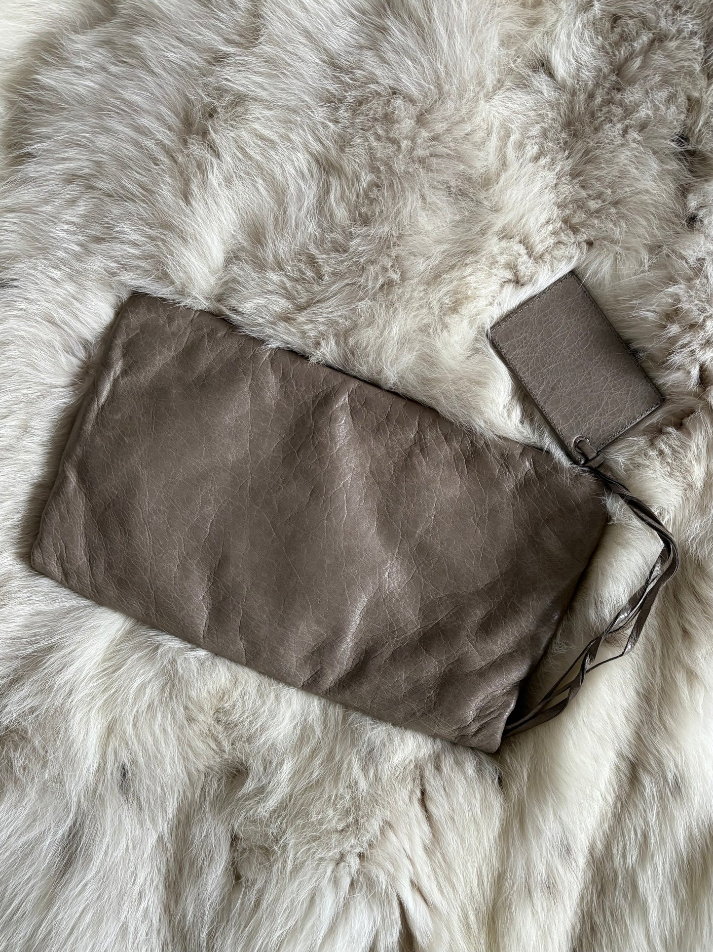 Balenciaga Giant Envelope Clutch Bag